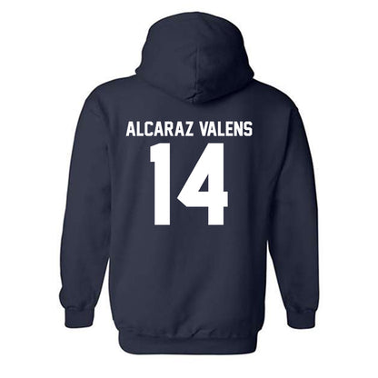 Robert Morris - NCAA Football : Lucca Alcaraz Valens - Classic Shersey Hooded Sweatshirt-1