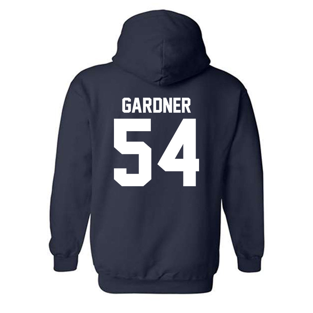 Robert Morris - NCAA Football : James Gardner - Classic Shersey Hooded Sweatshirt-1