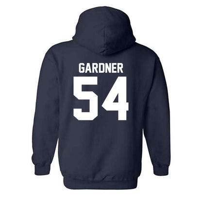 Robert Morris - NCAA Football : James Gardner - Classic Shersey Hooded Sweatshirt-1