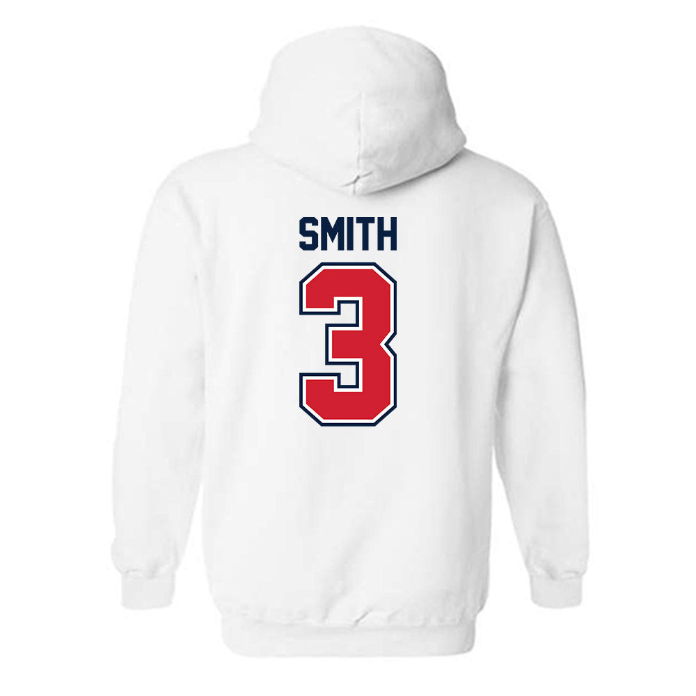 Robert Morris - NCAA Men's Basketball : Tazir Smith - Classic Shersey Hooded Sweatshirt-1