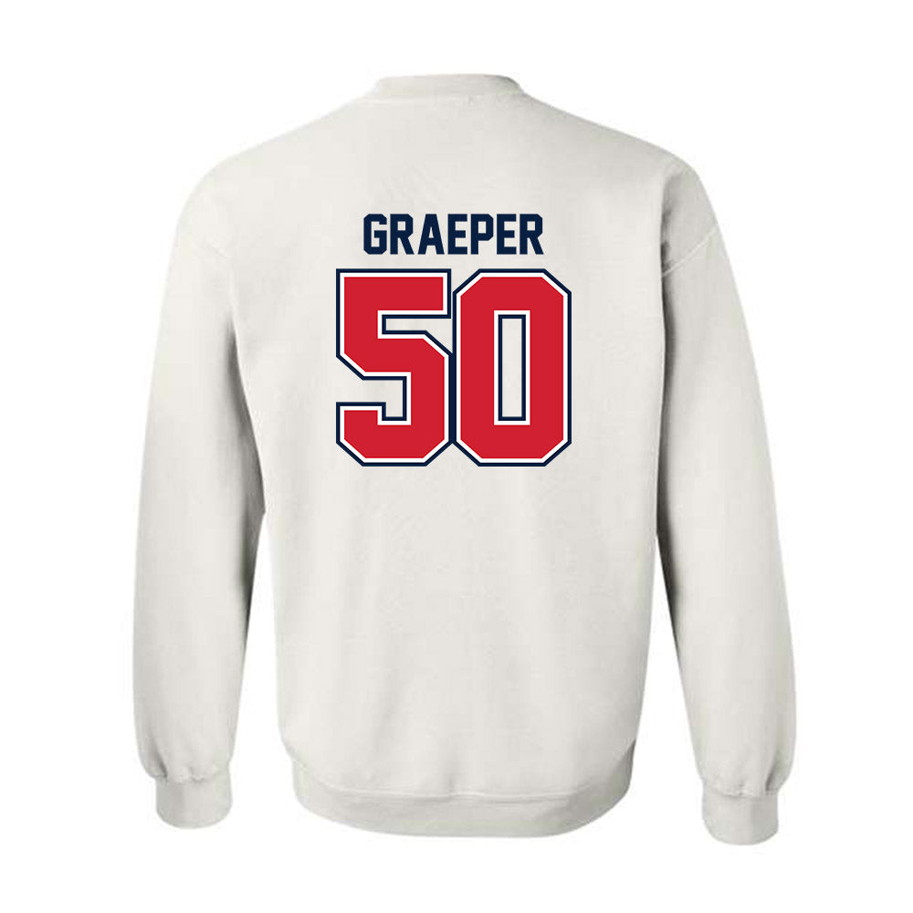 Robert Morris - NCAA Football : Josh Graeper - Classic Shersey Crewneck Sweatshirt-1