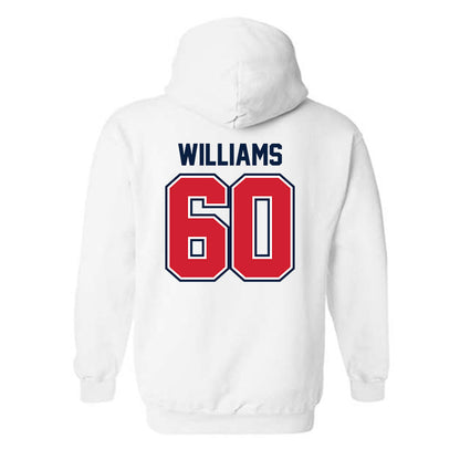 Robert Morris - NCAA Football : Jarvis Williams - Classic Shersey Hooded Sweatshirt-1