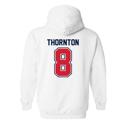 Robert Morris - NCAA Women's Ice Hockey : Hannah Thornton - Classic Shersey Hooded Sweatshirt-1