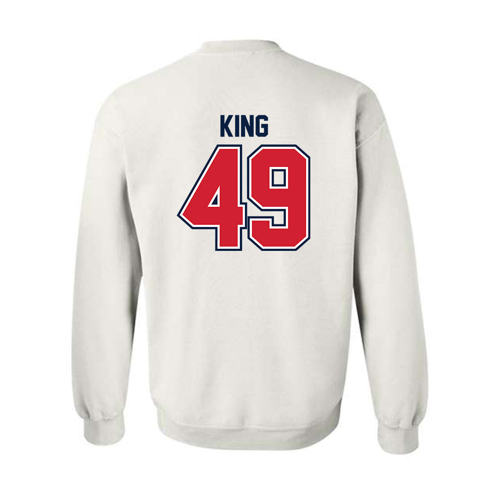 Robert Morris - NCAA Football : Logan King - Classic Shersey Crewneck Sweatshirt-1