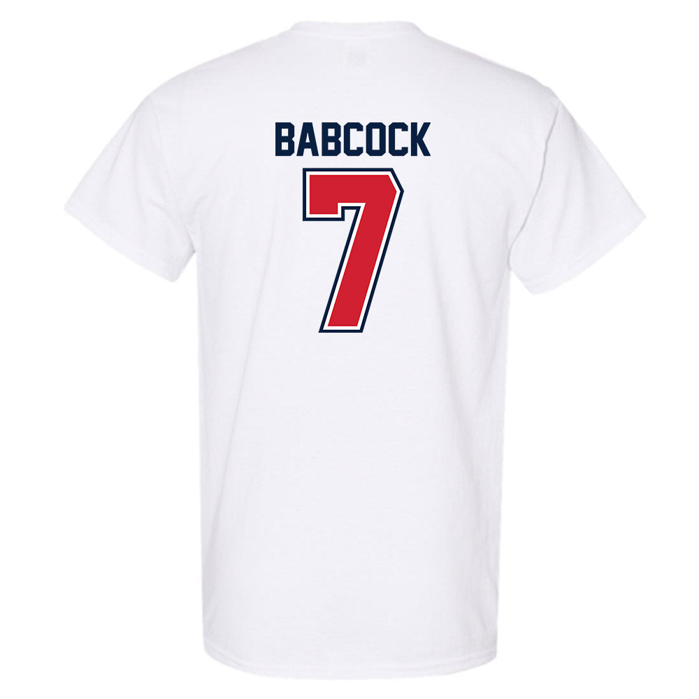 Robert Morris - NCAA Men's Ice Hockey : John Babcock - Classic Shersey T-Shirt-1