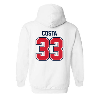 Robert Morris - NCAA Football : Bryson Costa - Classic Shersey Hooded Sweatshirt-1