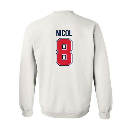 Robert Morris - NCAA Men's Soccer : Emeric Nicol - Classic Shersey Crewneck Sweatshirt-1