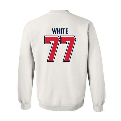 Robert Morris - NCAA Football : Nishon White - Classic Shersey Crewneck Sweatshirt-1
