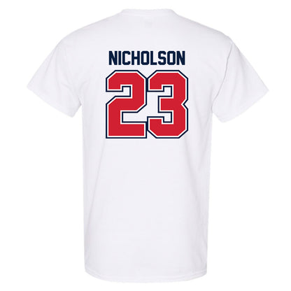 Robert Morris - NCAA Men's Ice Hockey : Zeke Nicholson - Classic Shersey T-Shirt-1