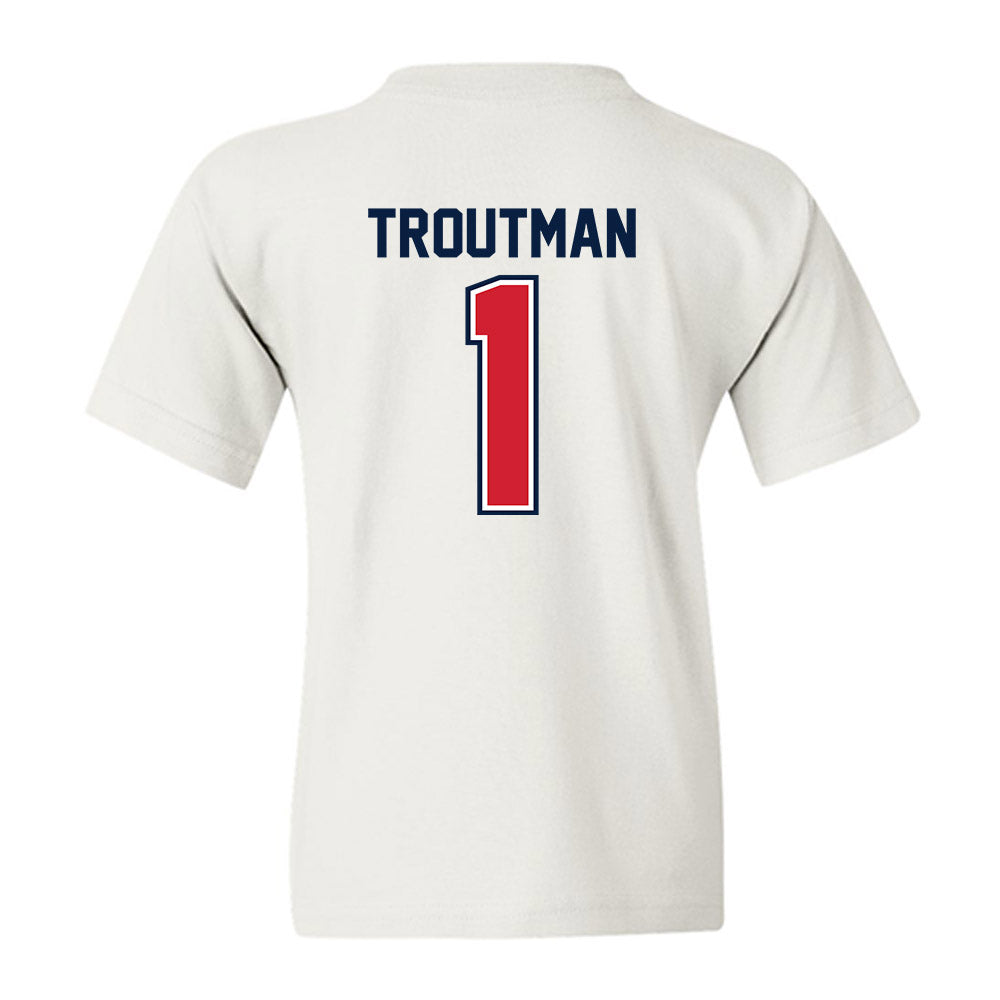 Robert Morris - NCAA Women's Basketball : Sanai Troutman - Classic Shersey Youth T-Shirt-1
