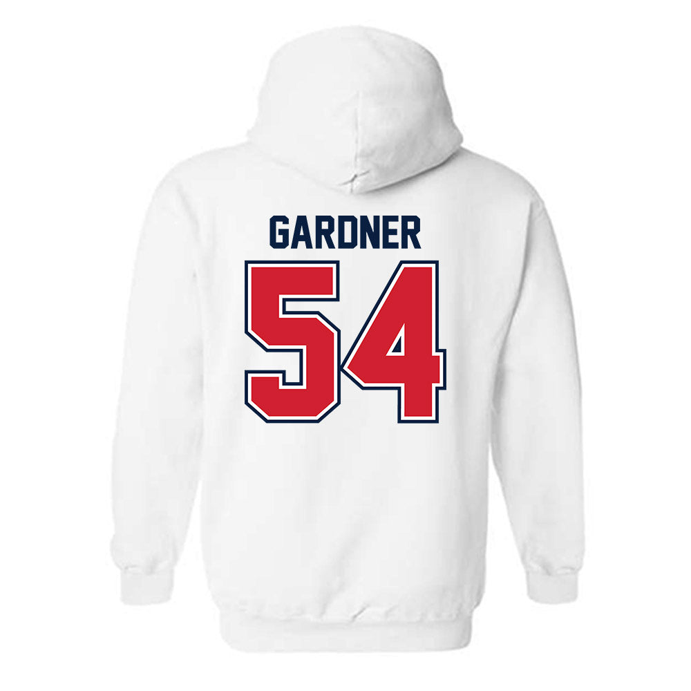 Robert Morris - NCAA Football : James Gardner - Classic Shersey Hooded Sweatshirt-1