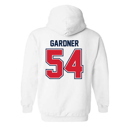 Robert Morris - NCAA Football : James Gardner - Classic Shersey Hooded Sweatshirt-1
