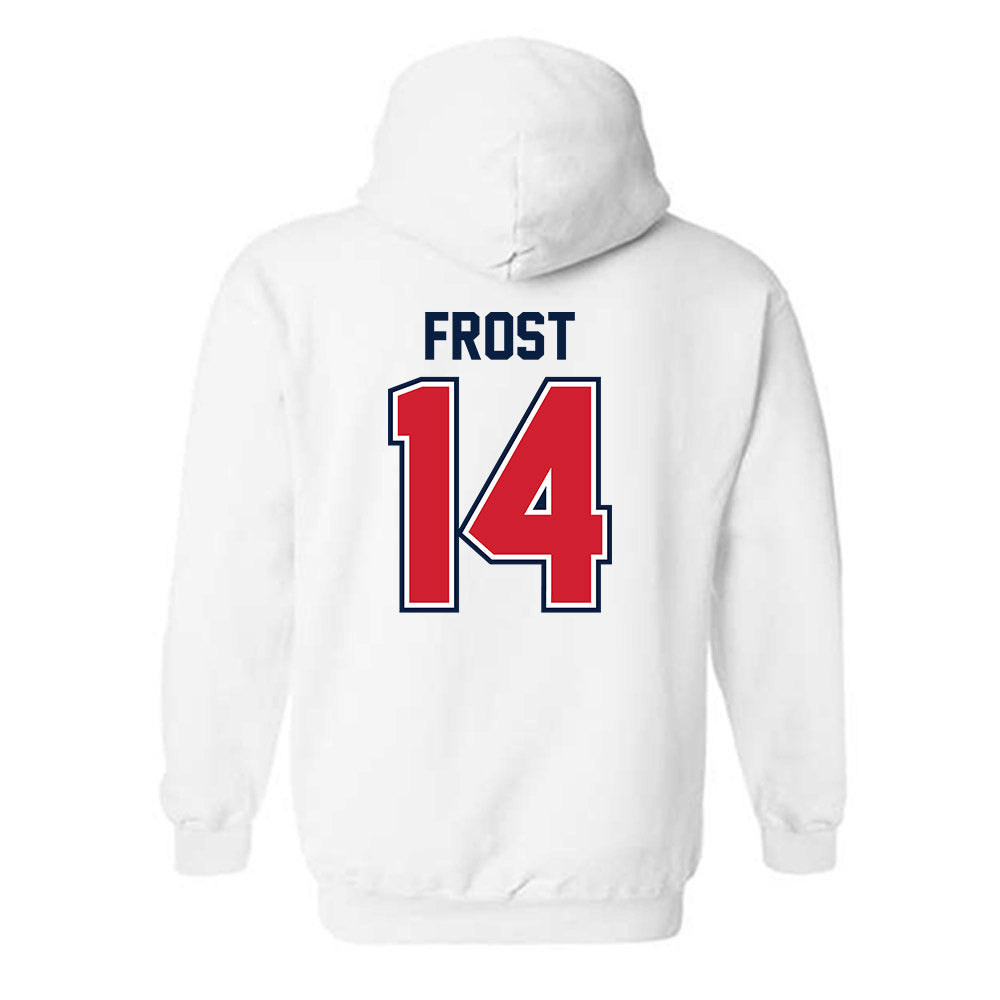 Robert Morris - NCAA Women's Volleyball : Natalie Frost - Classic Shersey Hooded Sweatshirt-1