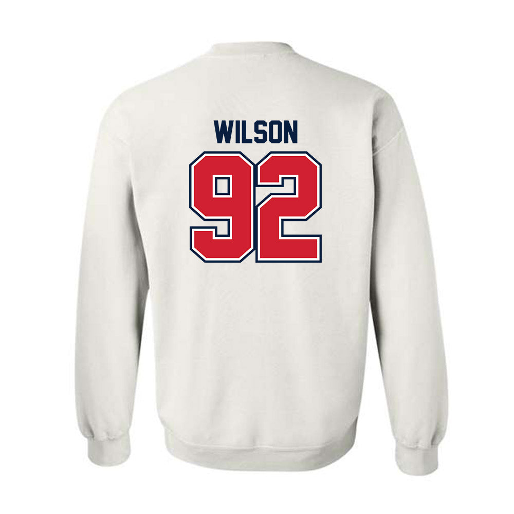 Robert Morris - NCAA Football : Asher Wilson - Classic Shersey Crewneck Sweatshirt-1