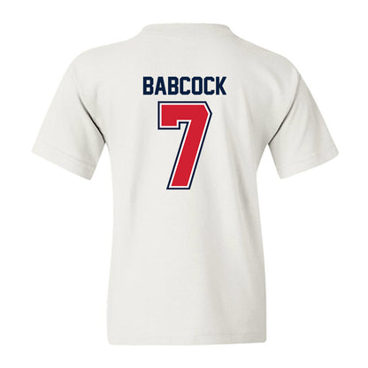 Robert Morris - NCAA Men's Ice Hockey : John Babcock - Classic Shersey Youth T-Shirt-1