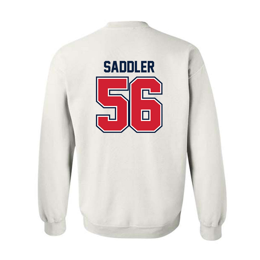 Robert Morris - NCAA Football : Patrick Saddler - Classic Shersey Crewneck Sweatshirt-1