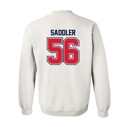 Robert Morris - NCAA Football : Patrick Saddler - Classic Shersey Crewneck Sweatshirt-1