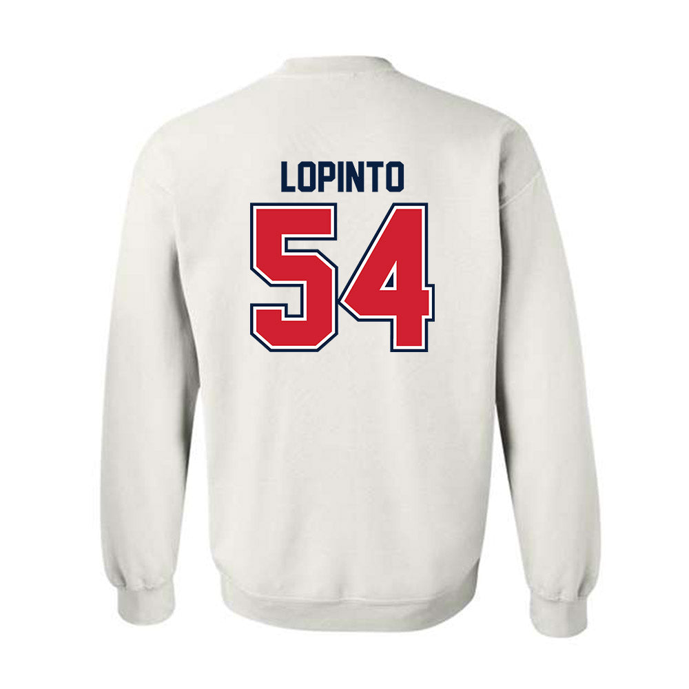 Robert Morris - NCAA Football : Jake Lopinto - Classic Shersey Crewneck Sweatshirt-1