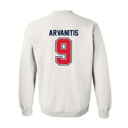 Robert Morris - NCAA Men's Basketball : Cyril Arvanitis - Classic Shersey Crewneck Sweatshirt-1