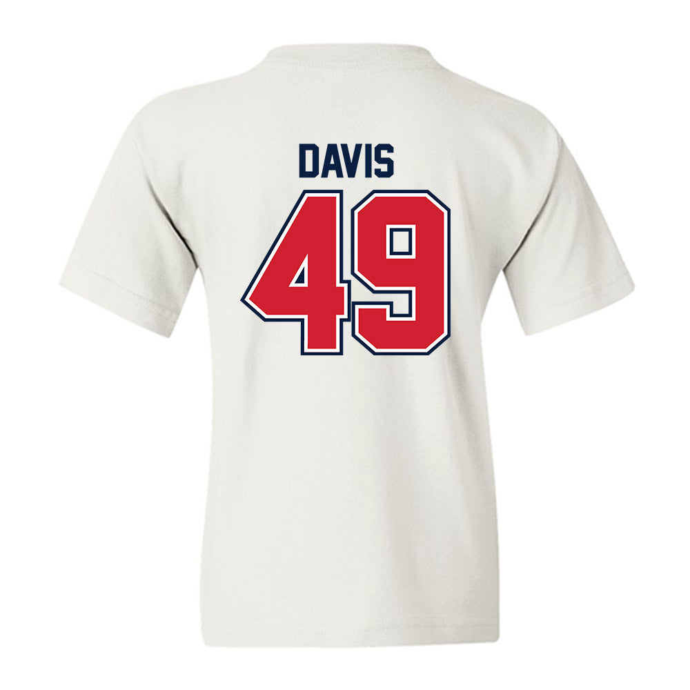 Robert Morris - NCAA Men's Lacrosse : Cristian Davis - Classic Shersey Youth T-Shirt-1