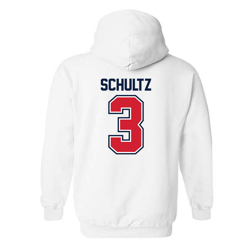 Robert Morris - NCAA Women's Volleyball : Tia Schultz - Classic Shersey Hooded Sweatshirt-1