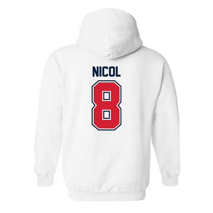Robert Morris - NCAA Men's Soccer : Emeric Nicol - Classic Shersey Hooded Sweatshirt-1