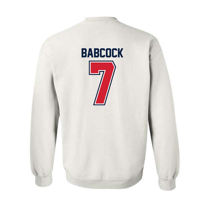 Robert Morris - NCAA Men's Ice Hockey : John Babcock - Classic Shersey Crewneck Sweatshirt-1