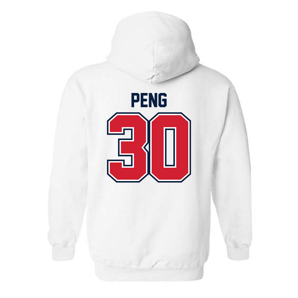 Robert Morris - NCAA Women's Ice Hockey : Yiyi Peng - Classic Shersey Hooded Sweatshirt-1
