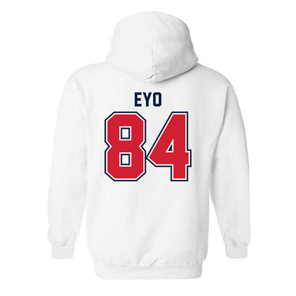 Robert Morris - NCAA Football : Domonic Eyo - Classic Shersey Hooded Sweatshirt-1
