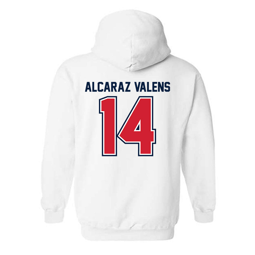 Robert Morris - NCAA Football : Lucca Alcaraz Valens - Classic Shersey Hooded Sweatshirt-1