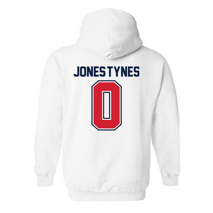 Robert Morris - NCAA Women's Basketball : Markeli Jones-Tynes - Classic Shersey Hooded Sweatshirt-1