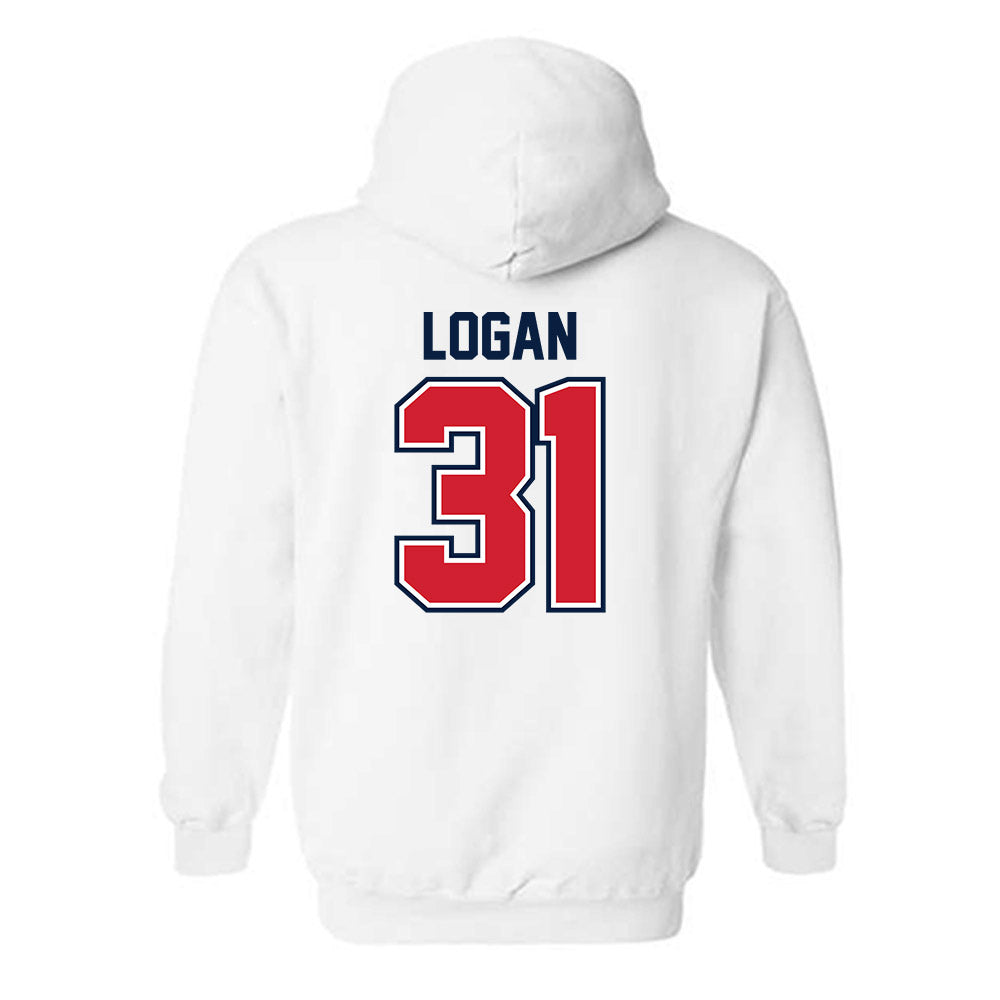 Robert Morris - NCAA Football : Belal Logan - Classic Shersey Hooded Sweatshirt-1