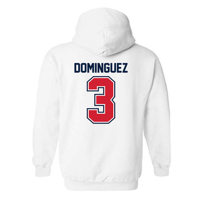 Robert Morris - NCAA Men's Soccer : Miguel Dominguez - Classic Shersey Hooded Sweatshirt-1