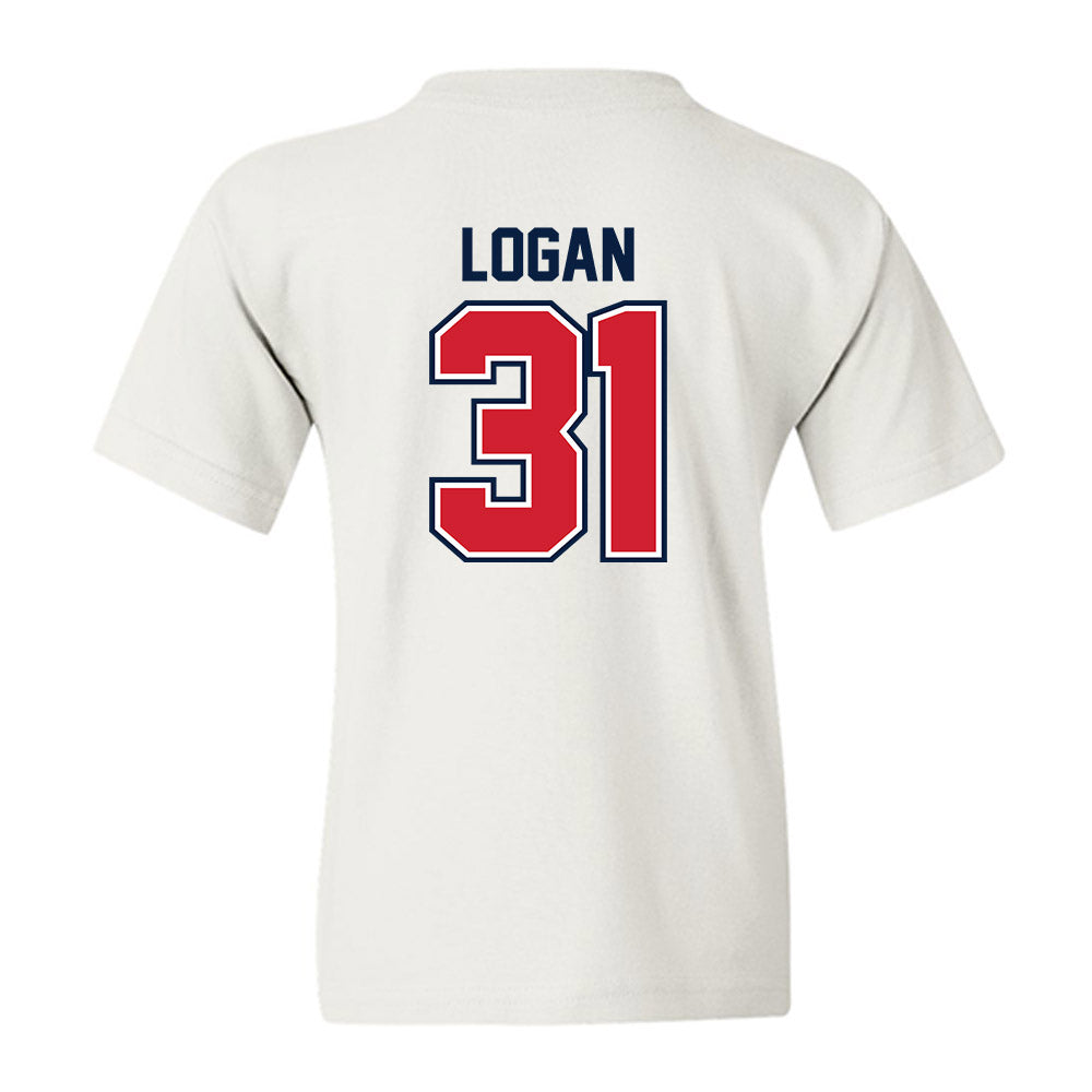 Robert Morris - NCAA Football : Belal Logan - Classic Shersey Youth T-Shirt-1