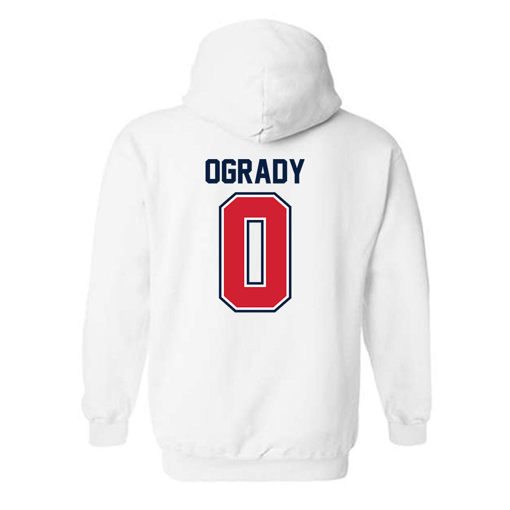 Robert Morris - NCAA Men's Basketball : Tanner OGrady - Classic Shersey Hooded Sweatshirt-1