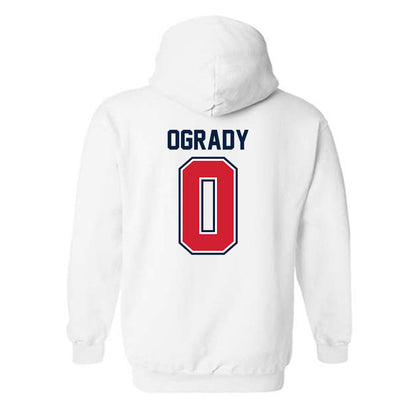 Robert Morris - NCAA Men's Basketball : Tanner OGrady - Classic Shersey Hooded Sweatshirt-1
