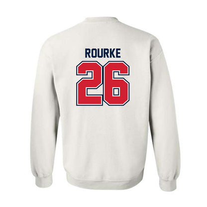 Robert Morris - NCAA Men's Ice Hockey : Braden Rourke - Classic Shersey Crewneck Sweatshirt-1