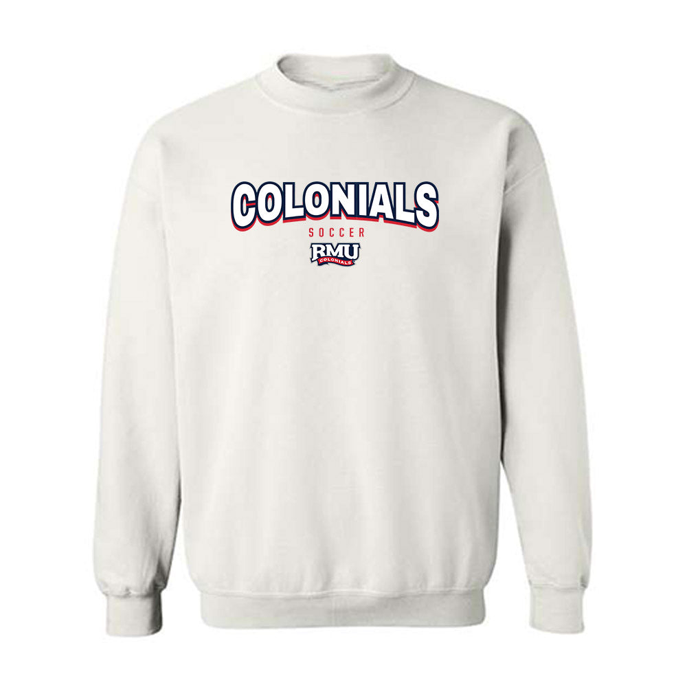 Robert Morris - NCAA Men's Soccer : Miguel Dominguez - Classic Shersey Crewneck Sweatshirt-0