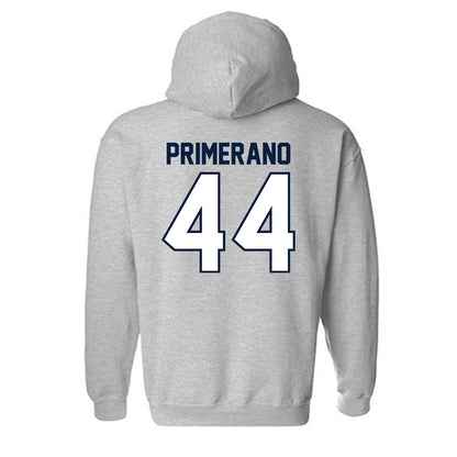 Robert Morris - NCAA Men's Ice Hockey : Luca Primerano - Classic Shersey Hooded Sweatshirt-1