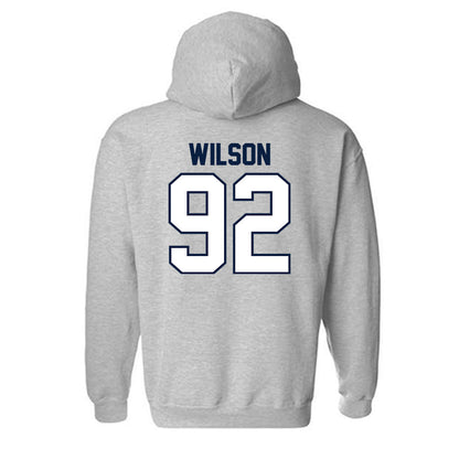Robert Morris - NCAA Football : Asher Wilson - Classic Shersey Hooded Sweatshirt-1