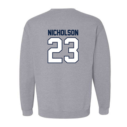 Robert Morris - NCAA Men's Ice Hockey : Zeke Nicholson - Classic Shersey Crewneck Sweatshirt-1