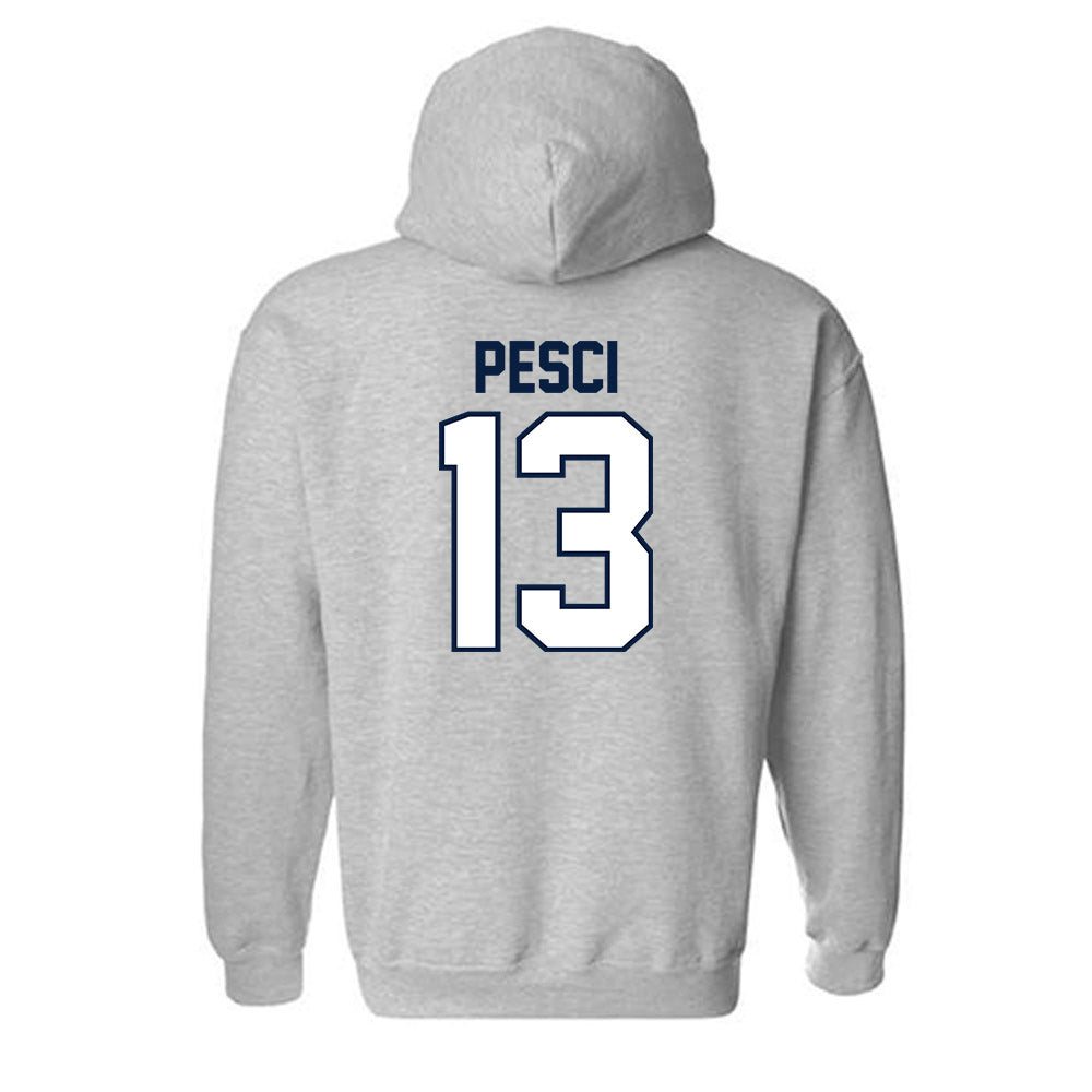 Robert Morris - NCAA Football : Dominic Pesci - Classic Shersey Hooded Sweatshirt-1