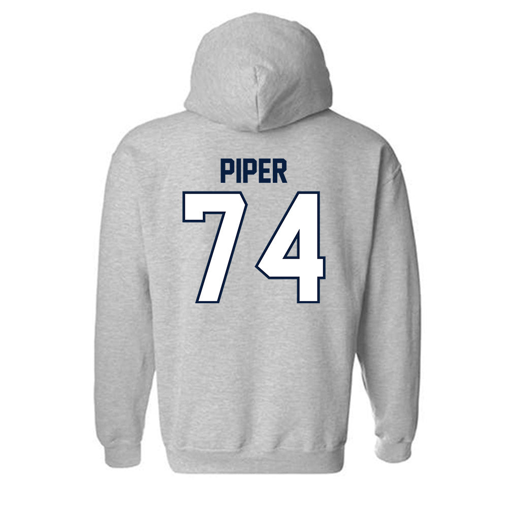 Robert Morris - NCAA Football : Riley Piper - Classic Shersey Hooded Sweatshirt-1