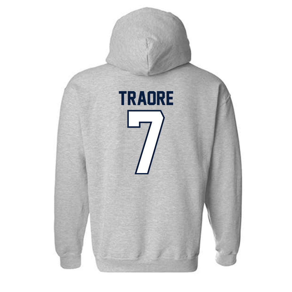Robert Morris - NCAA Women's Basketball : Myriam Traore - Classic Shersey Hooded Sweatshirt-1