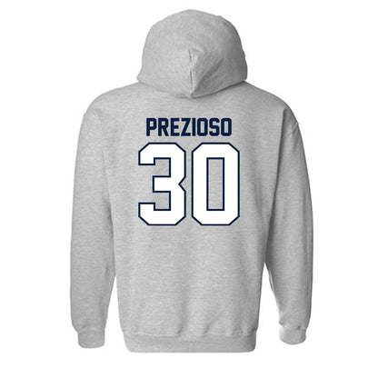 Robert Morris - NCAA Men's Lacrosse : Luke Prezioso - Classic Shersey Hooded Sweatshirt-1