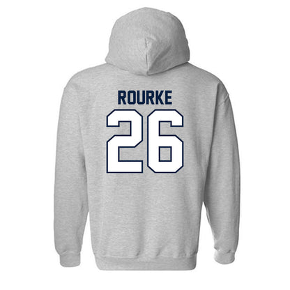 Robert Morris - NCAA Men's Ice Hockey : Braden Rourke - Classic Shersey Hooded Sweatshirt-1