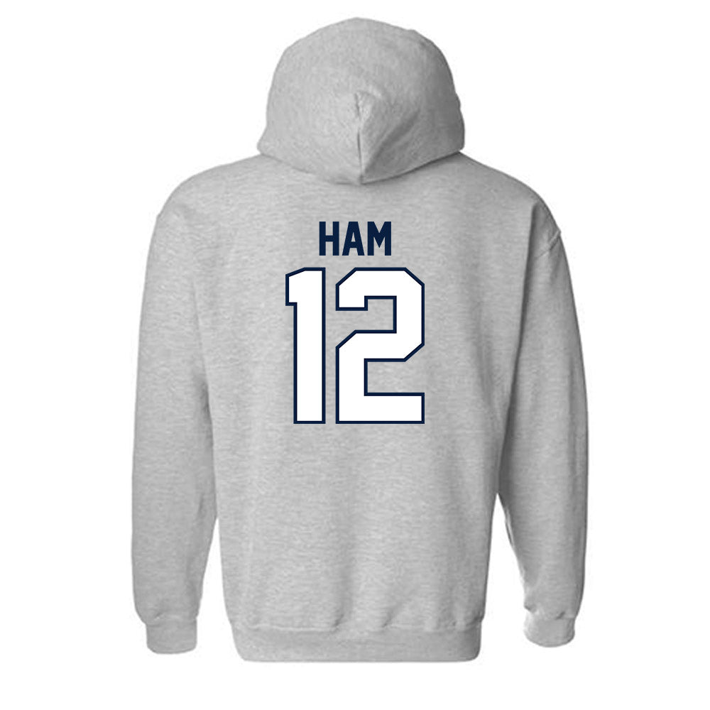 Robert Morris - NCAA Women's Ice Hockey : Ashlyn Ham - Classic Shersey Hooded Sweatshirt-1