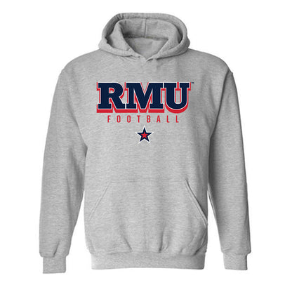 Robert Morris - NCAA Football : Lucca Alcaraz Valens - Classic Shersey Hooded Sweatshirt-0