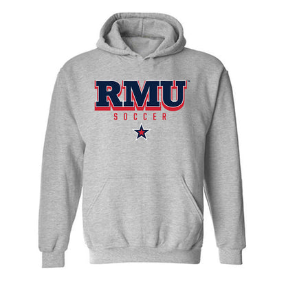 Robert Morris - NCAA Men's Soccer : Fabian Overkamp - Classic Shersey Hooded Sweatshirt-0