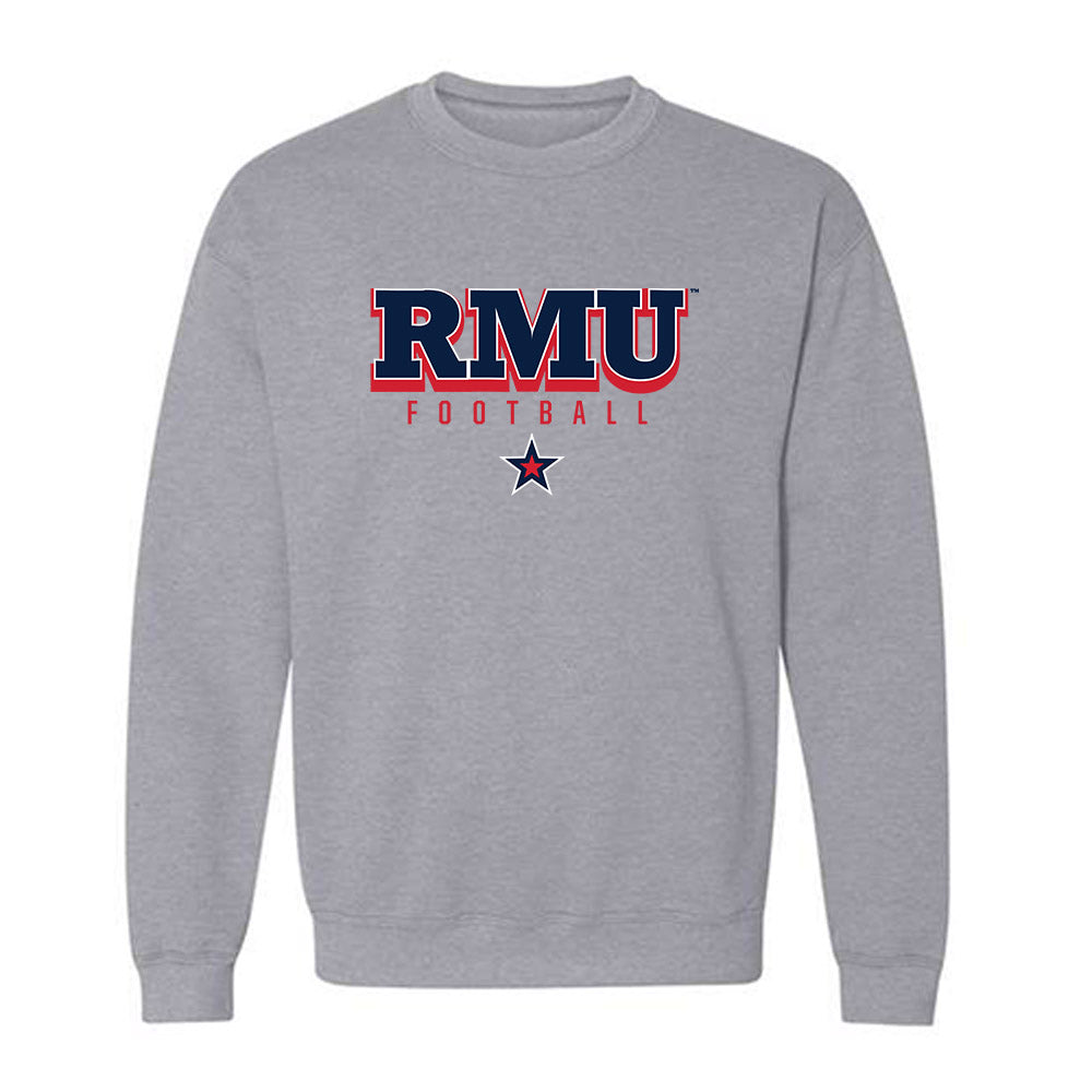 Robert Morris - NCAA Football : Lucca Alcaraz Valens - Classic Shersey Crewneck Sweatshirt-0